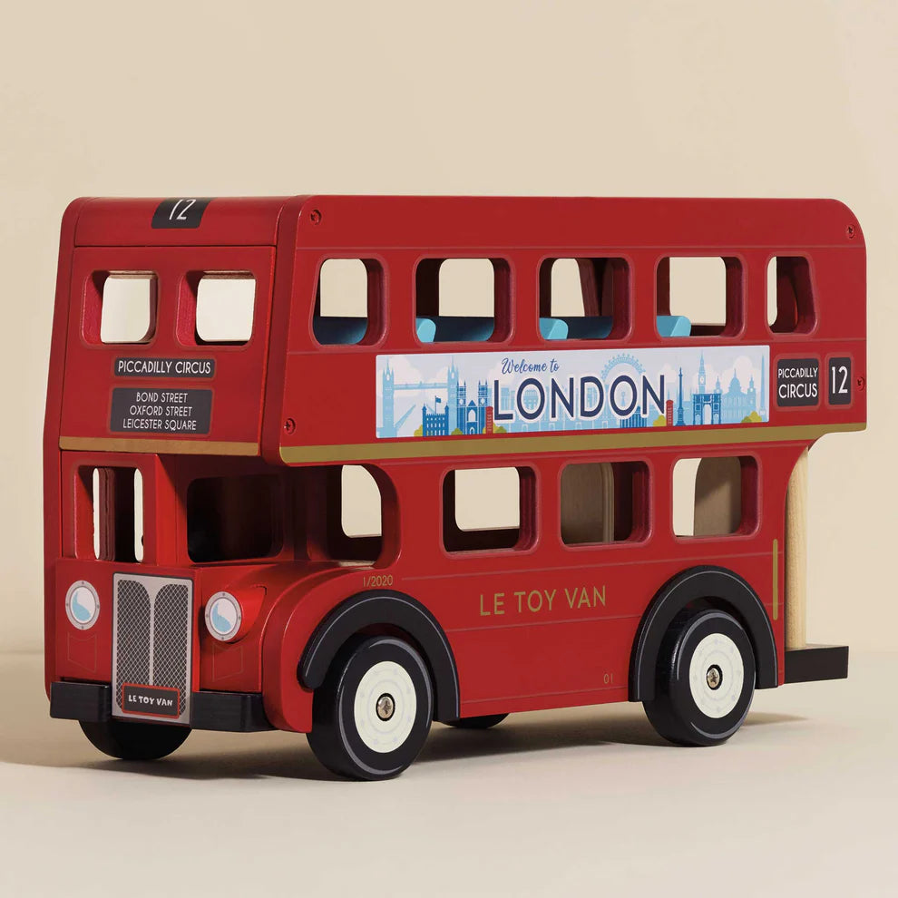 Ônibus de Madeira de Londres - Le Toy Van