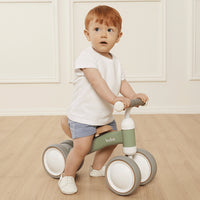 Bicicleta de Equilíbrio 4 rodas Verde (12m+) - Buba