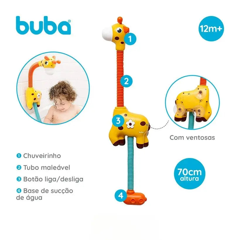 Chuveirinho Eletrônico com Ventosa Girafa - Buba