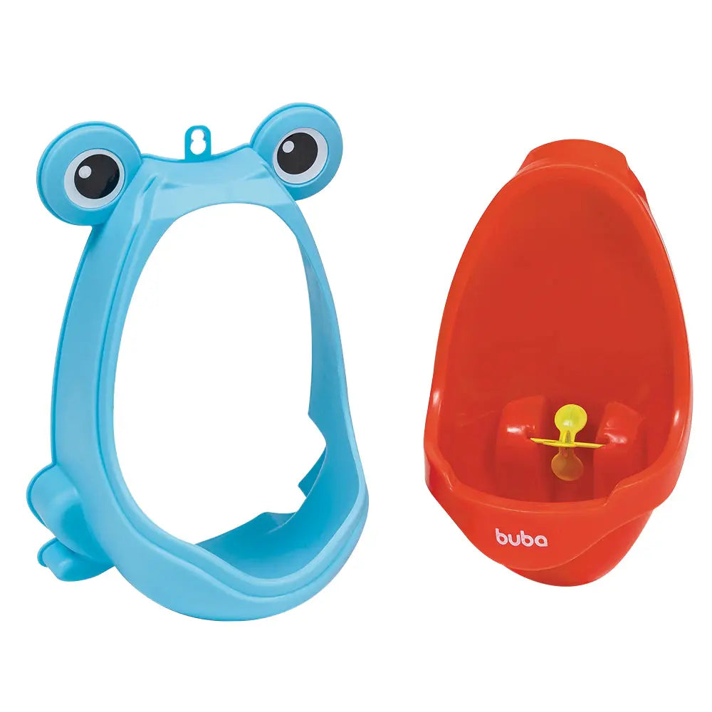 Mictório Infantil Sapinho com Ventosa Vermelho