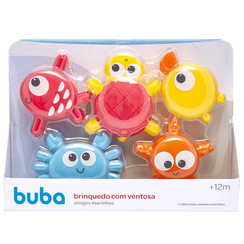 Brinquedo de Banho com Ventosa Amigos Marinhos