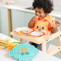 KIT REFEIÇÃO BUBAZOO LEÃO COMPLETO ALIMENTAÇÃO