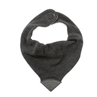 BABADOR BANDANA COM MORDEDOR JEANS PRETO