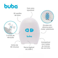 Balanço Portátil para Carrinho de Bebê - Buba