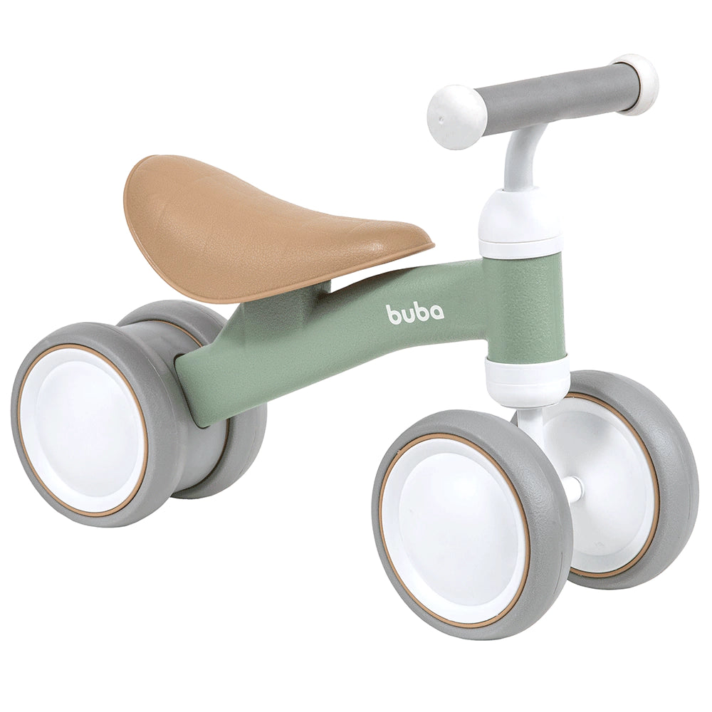 Bicicleta de Equilíbrio 4 rodas Verde (12m+) - Buba