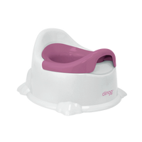 TRONINHO INFANTIL POTTY BRANCO ROSA