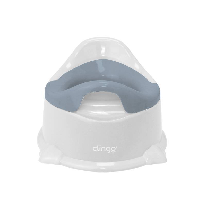 TRONINHO INFANTIL POTTY BRANCO AZUL