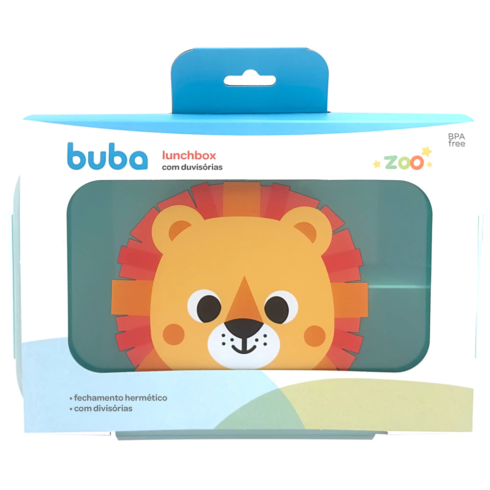 Pote Lunchbox Buba Zoo – Leão