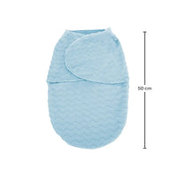 Cobertor de vestir para bebê Baby Super Soft Azul  - Buba