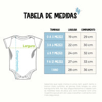Body Bebê Estrelas Preto - Trend4Kids