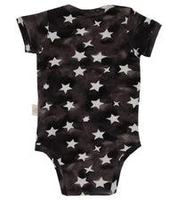 Body Bebê Estrelas Preto - Trend4Kids