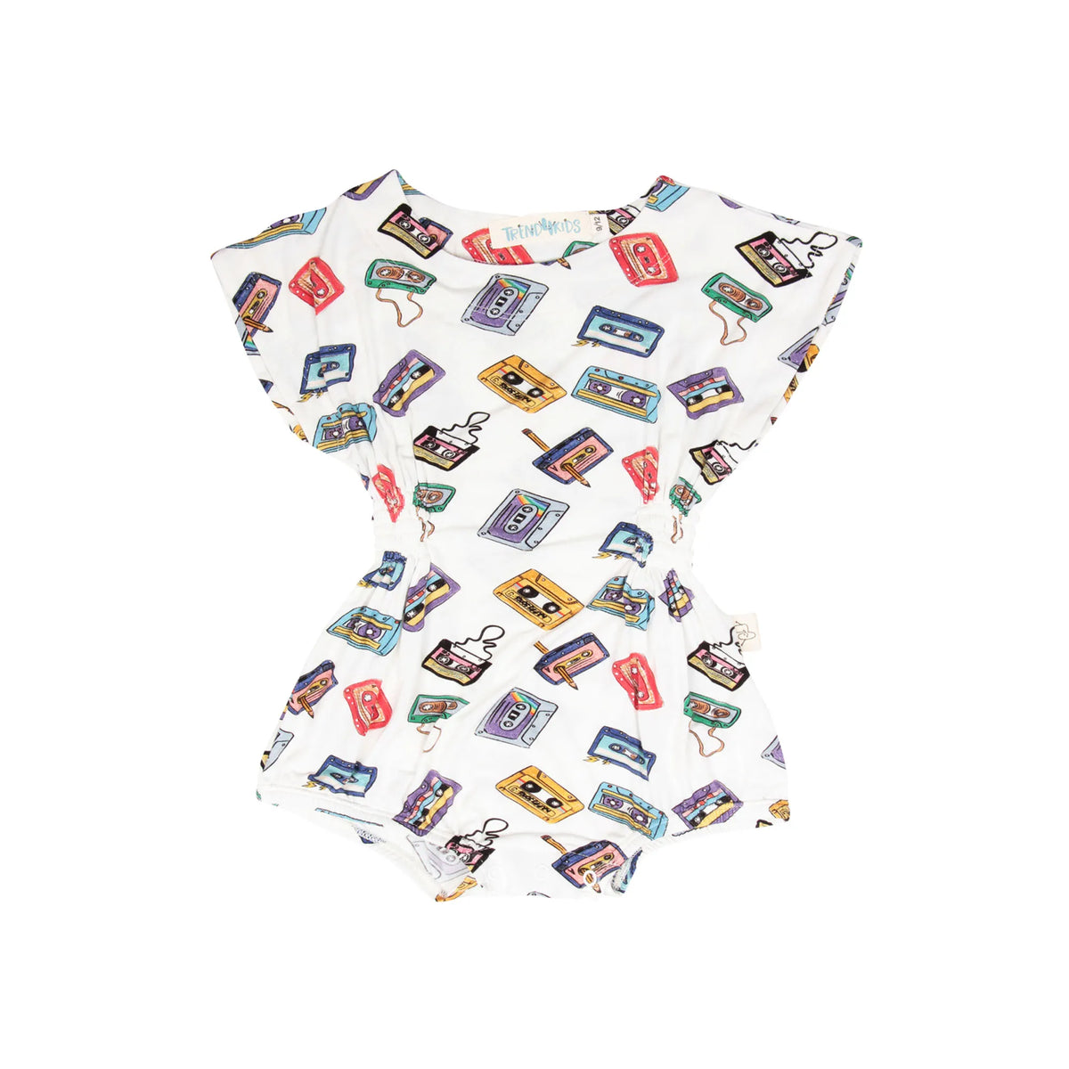Body Bella Fitas Cassete Off White - Trend4Kids