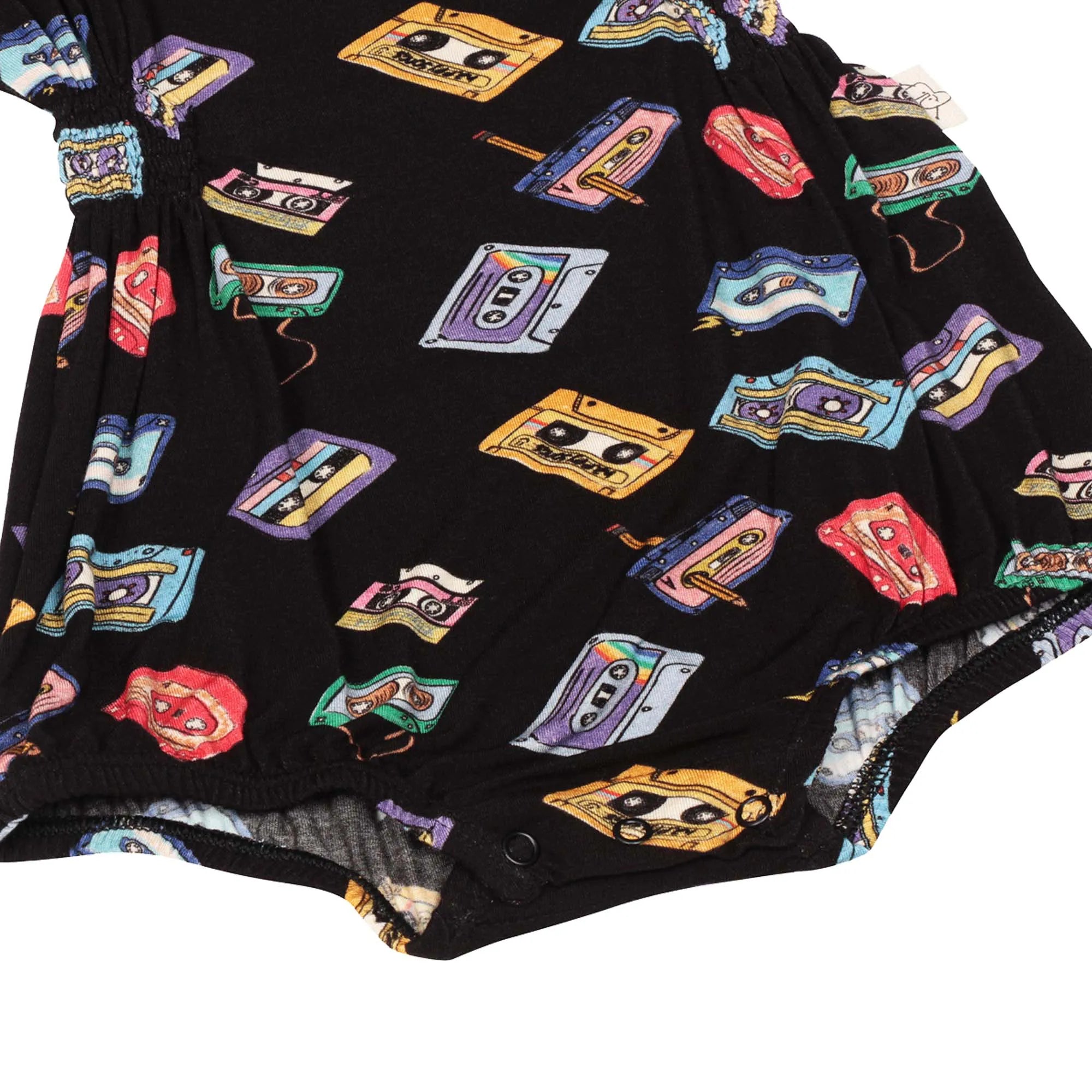 Body Bella Fita Cassete Preta - Trend4Kids