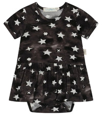 Body Vestido Estrelas Preto – Trend4Kids