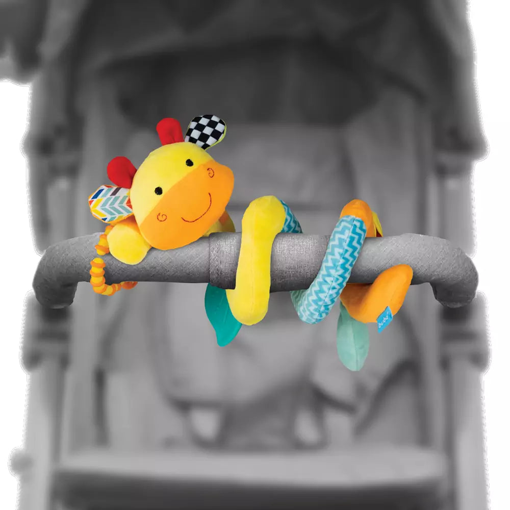 MOLA DE ATIVIDADES HAPPY ZOO GIRAFA BUBA PELÚCIA E MORDEDOR