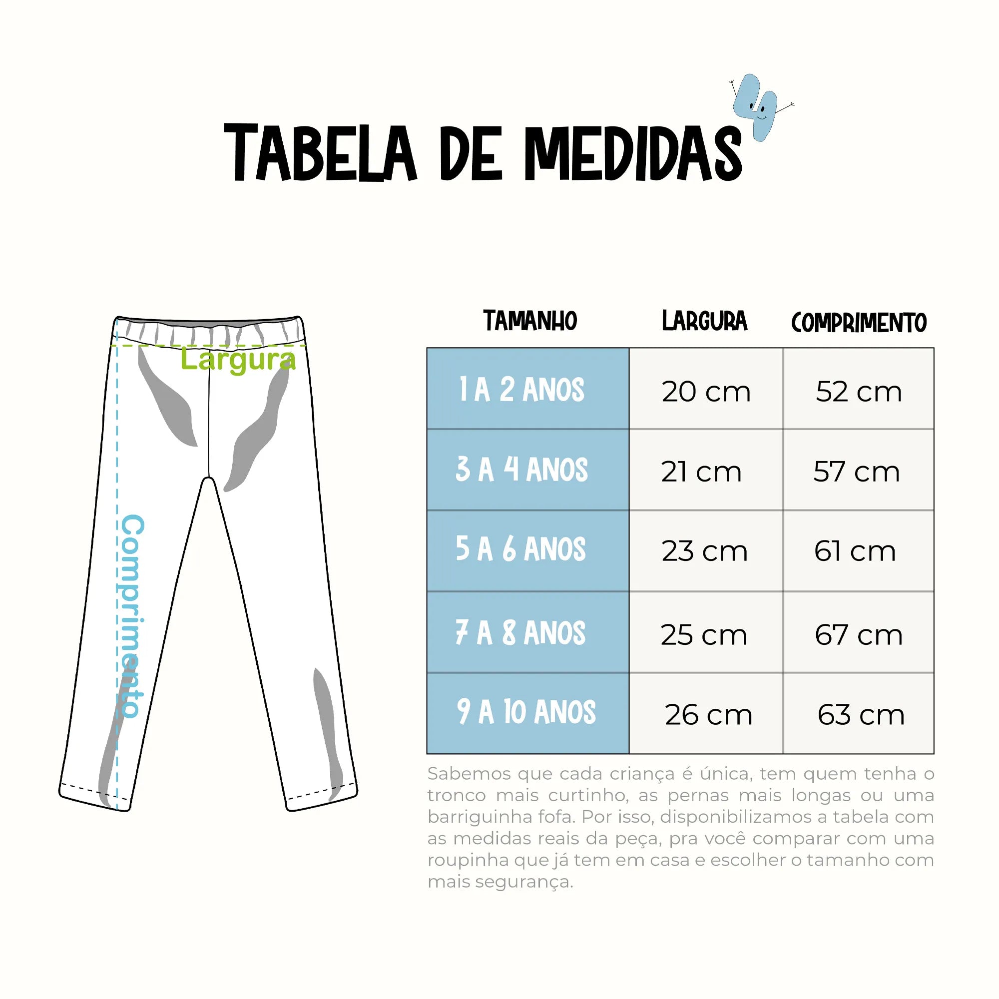 Calça Legging Infantil menina Orion - Trend4kids