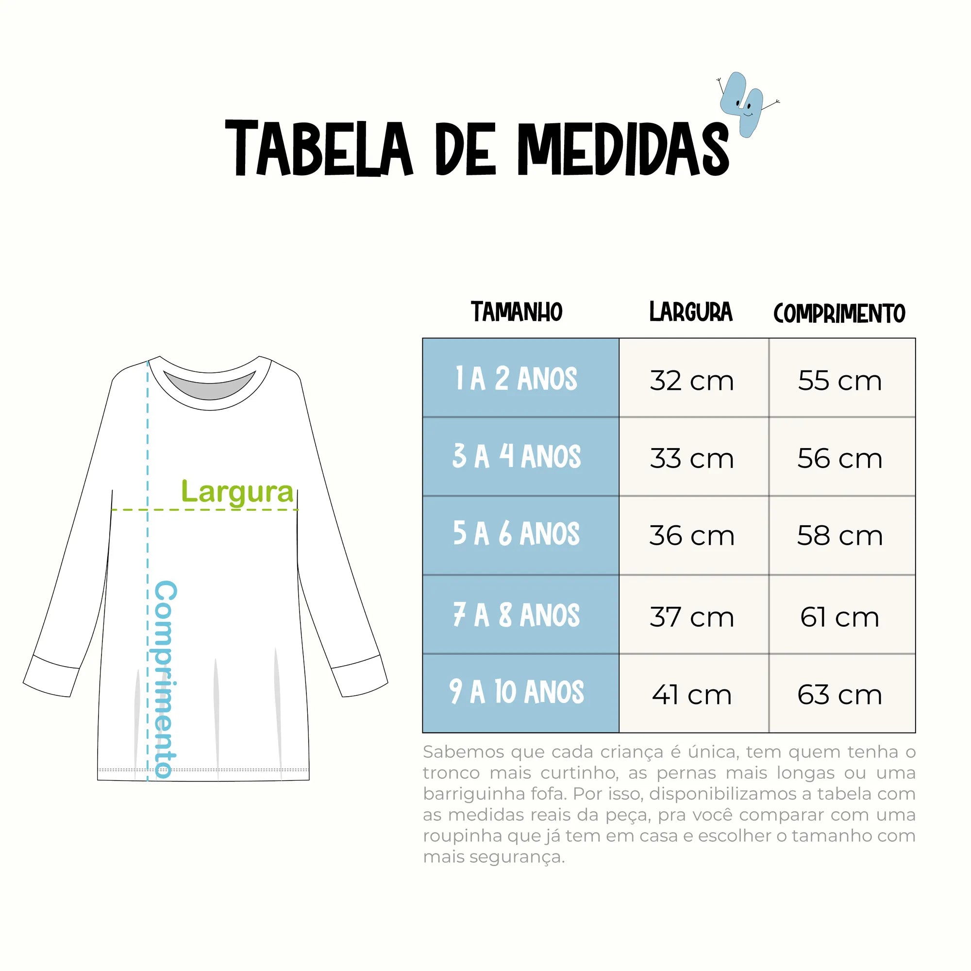Camisola infantil menina manga longa Xadrez - Trend4kids