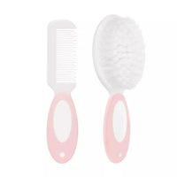 Kit Escova e Pente Rosa Buba