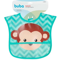BABADOR COM BOLSO MACACO IMPERMEÁVEL PLASTICO