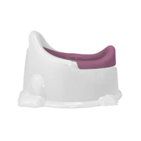 TRONINHO INFANTIL POTTY BRANCO ROSA