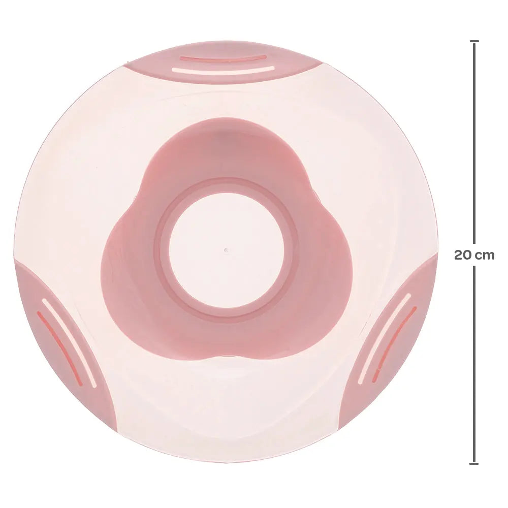 Pratinho com Ventosa Rosa (6m+) - Buba Buba