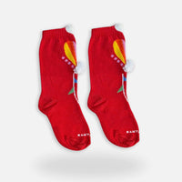 Soquete Balão Colorido Vermelho - Cantarola