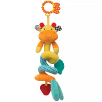 MOLA DE ATIVIDADES HAPPY ZOO GIRAFA BUBA PELÚCIA E MORDEDOR