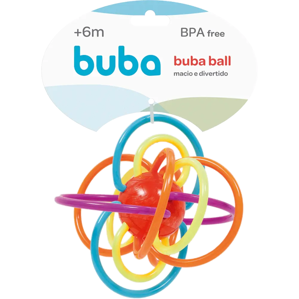 Baby Ball Chocalho e Mordedor - Buba