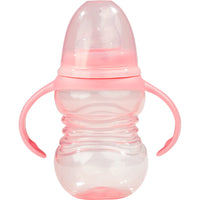 Copo de Treinamento com Alça 260ml Rosa  - Buba