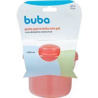 Porta Leite em Pó Rosa - Buba