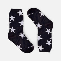 Soquete Estrela Preta e Branca - Cantarola