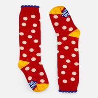 Meia Poázinho Vermelha collab com Ana Maria - Cantarola