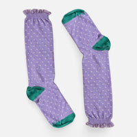 Meia Rendinha Roxa - Cantarola