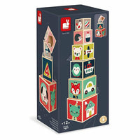 Jogo Pirâmide de 6 Blocos – Baby Forest