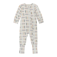 Macacão de Bebê com Zíper Palito Colorê - Trend4Kids