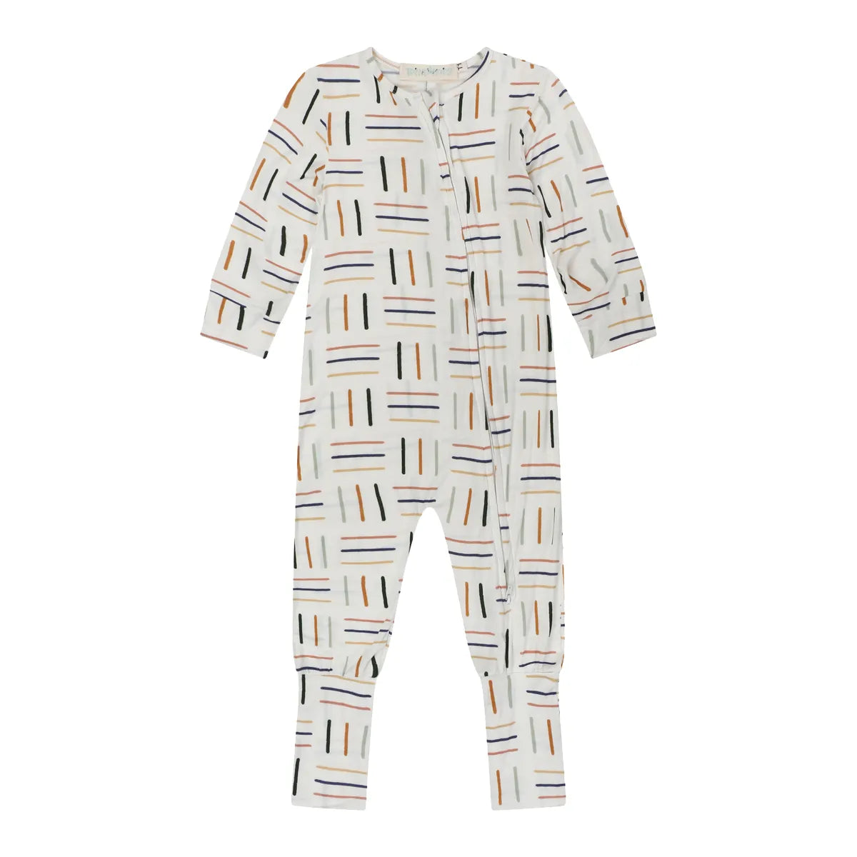 Macacão de Bebê com Zíper Palito Colorê - Trend4Kids