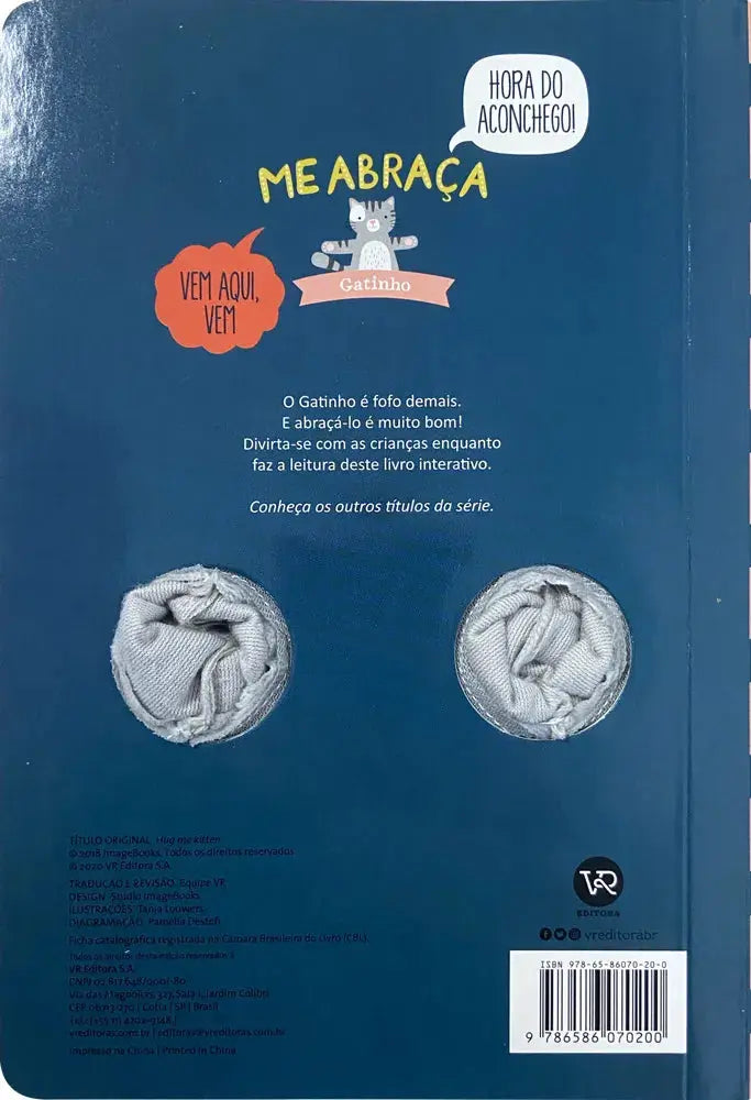 Livro: Me Abraça, Gatinho VR EDITORA