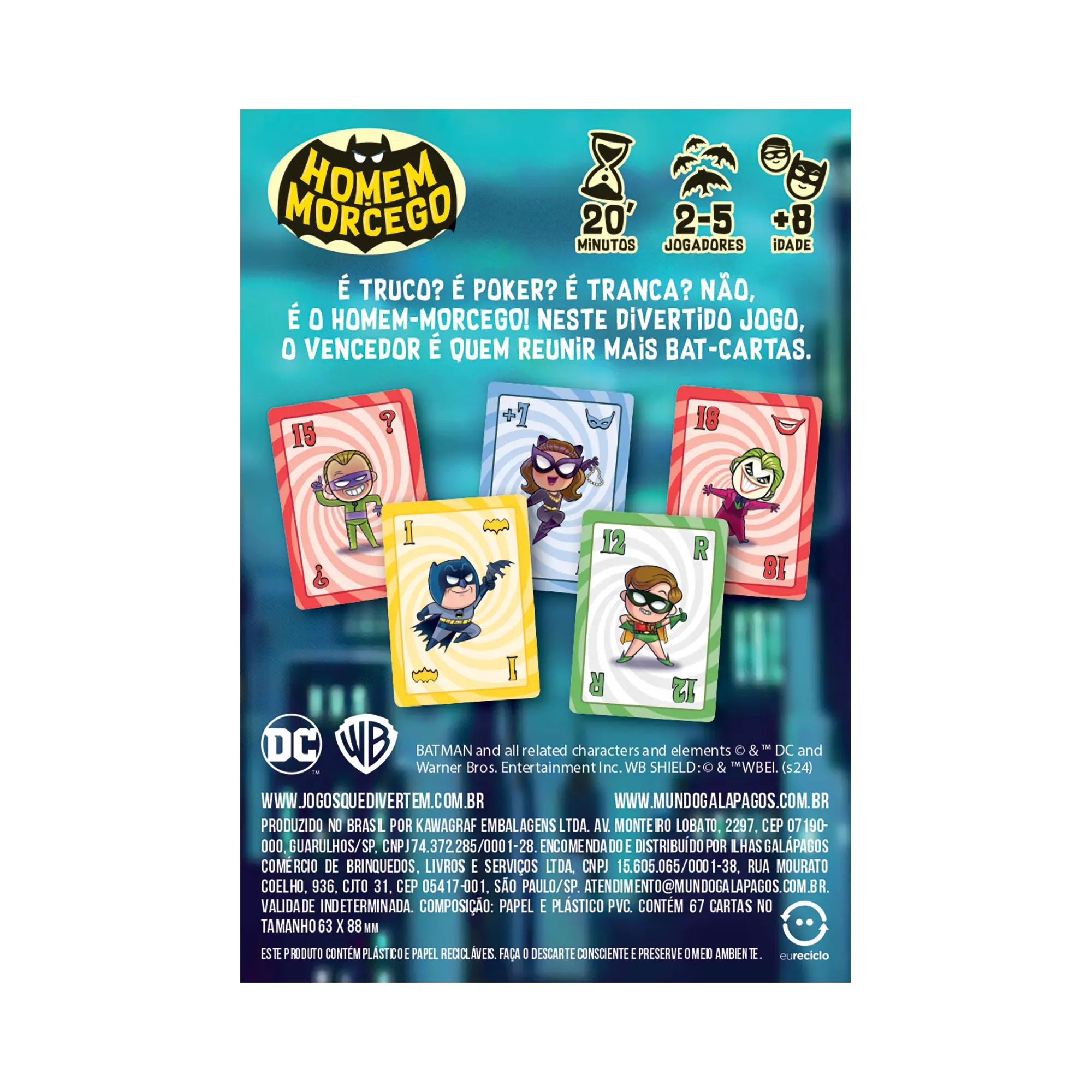 Homem-Morcego – Jogo de Cartas
