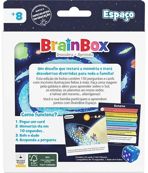 BrainBox Pocket: Espaço
