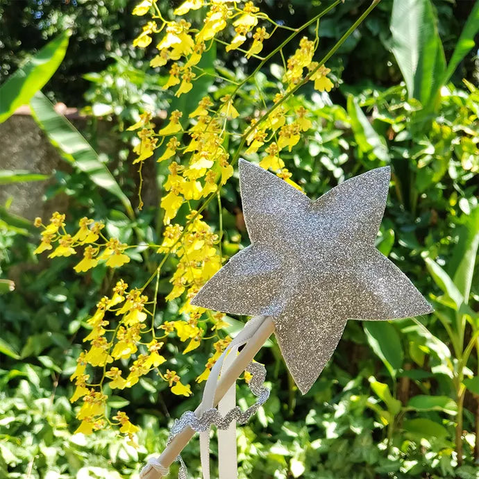 Varinha Mágica Estrela Prata - Minibossa